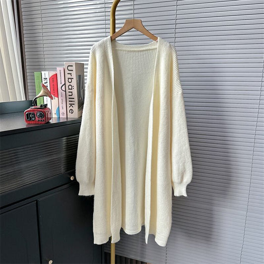 【outer】ロング丈ニットカーデ　M18901