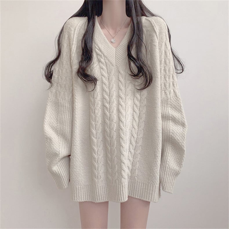 【tops】ニットセーター　M25793