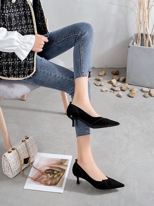 【shoes】早い者勝ち合わせやすい履きやすい美脚魅せ結婚式二次会秋新作ハイヒールパンプスF0852