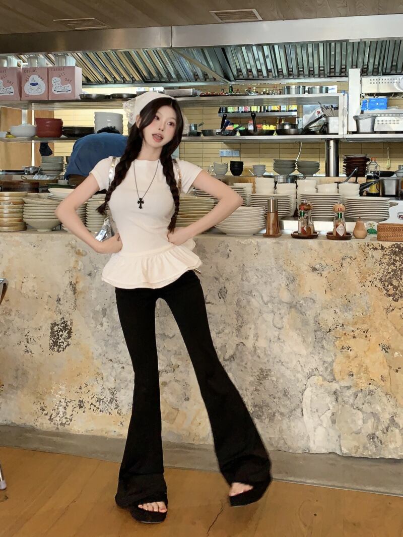 【tops】切り替えTシャツG20291