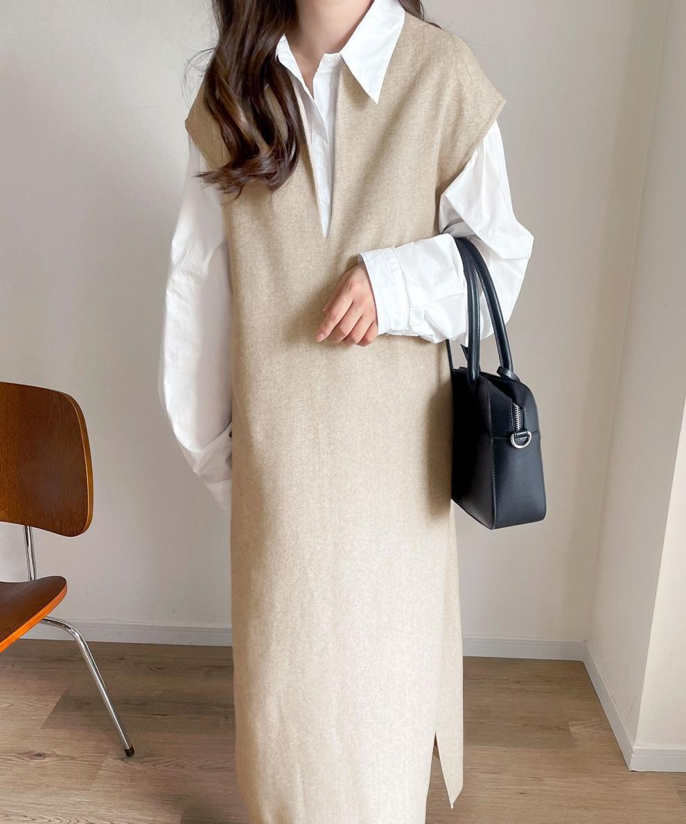 【dress】ベストワンピース　M26330