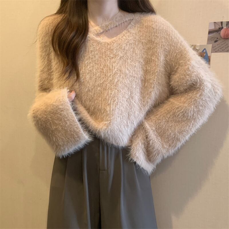 【tops】シャギープルオーバー　M19141