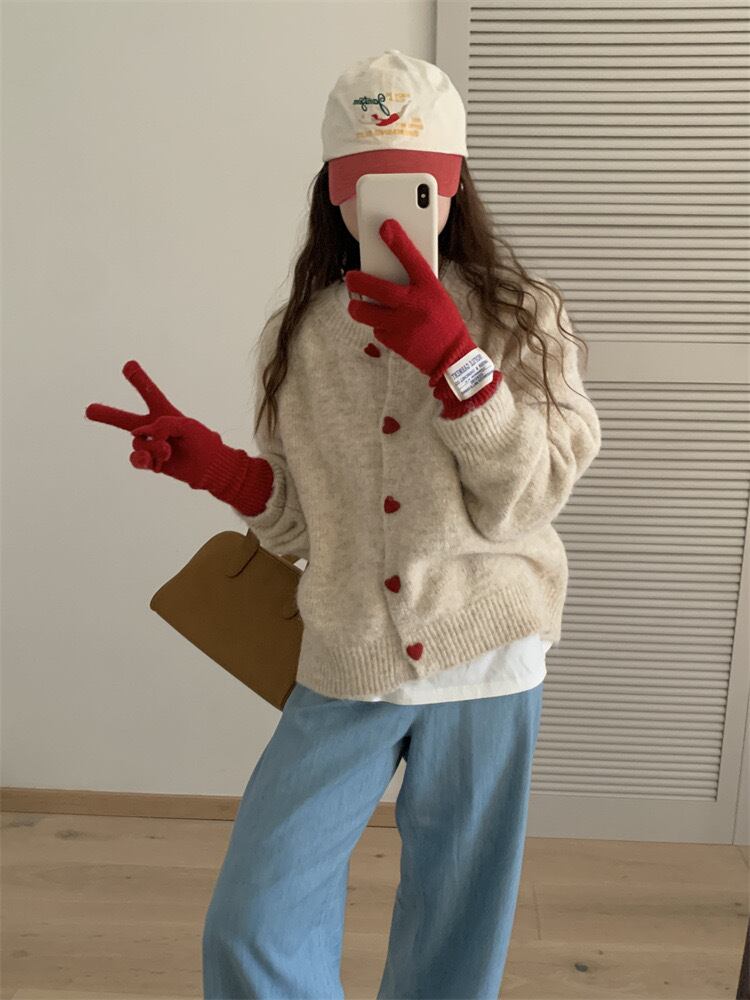 【outer】ニットカーデ　M17962