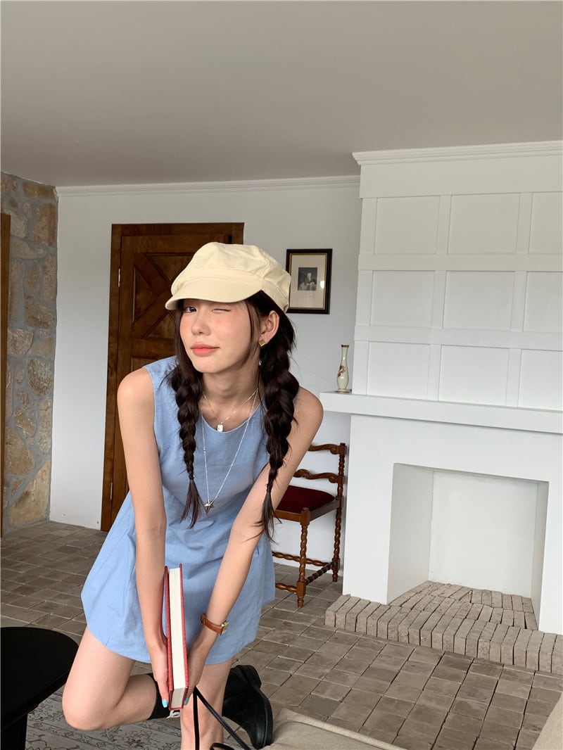 【dress】ノースリーブワンピース　M24439