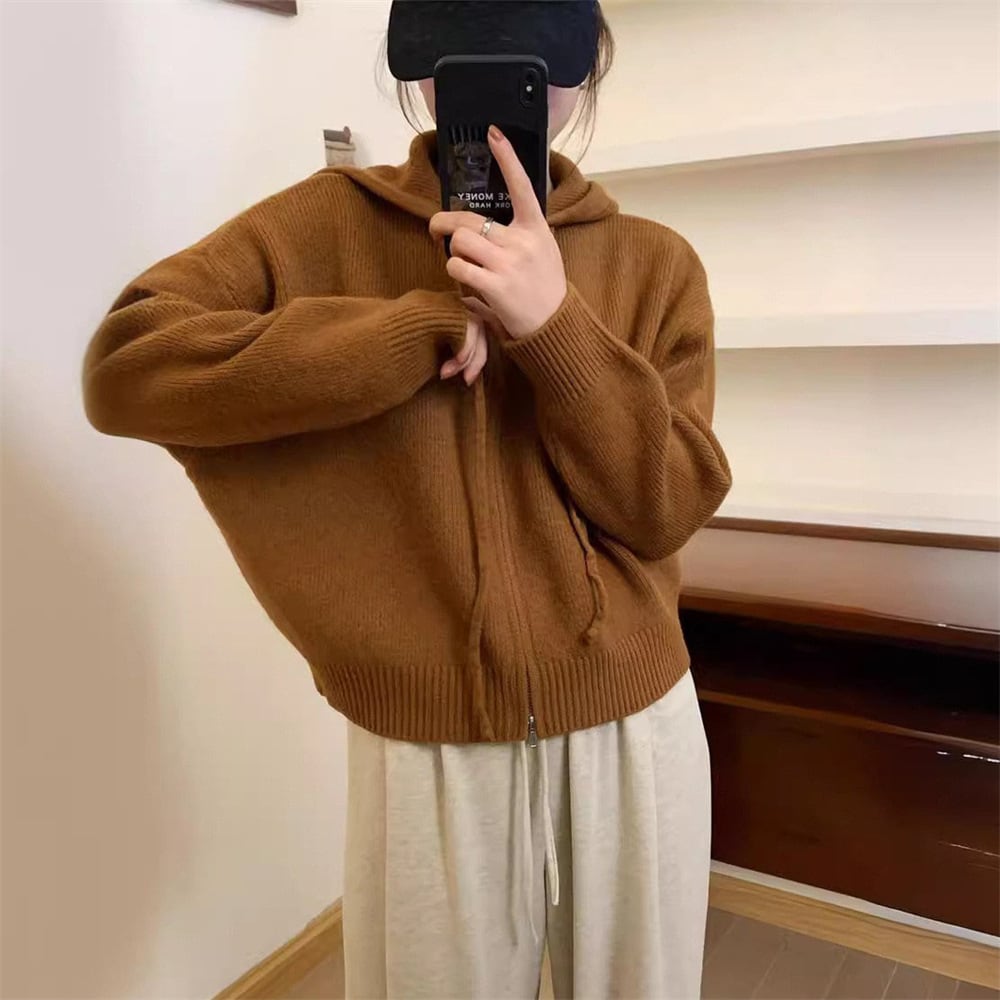 【outer】Wジップニットカーデ　M25963