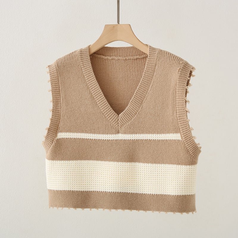 【tops】ニットベスト　M25581