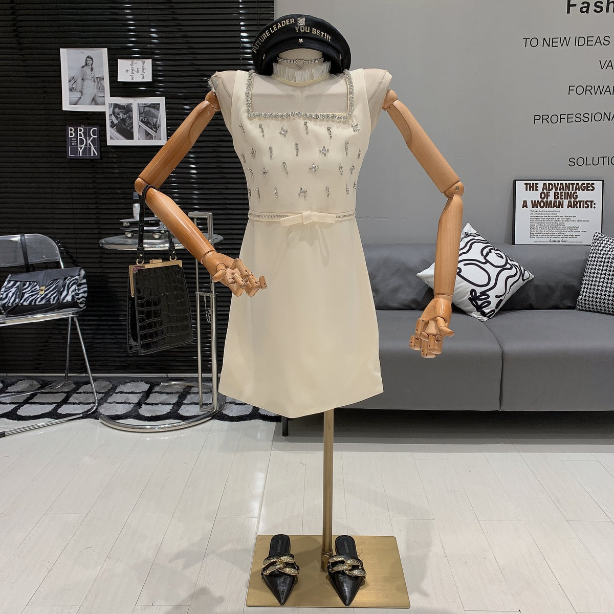 【dress】ビジューワンピース　M24002