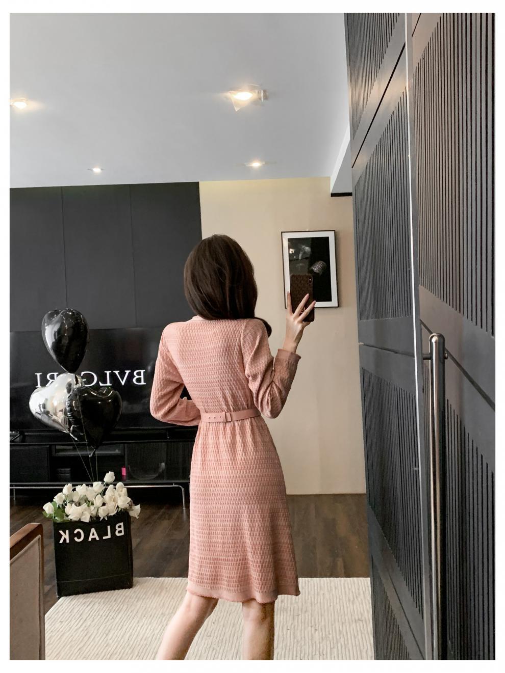 【dress】ニットワンピース　M25608