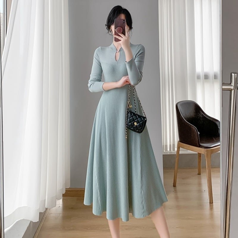 【dress】ニットワンピース　M26176