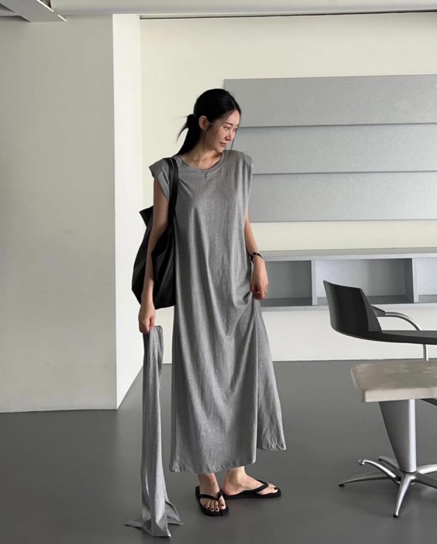【dress】ノースリーブワンピース　M25068