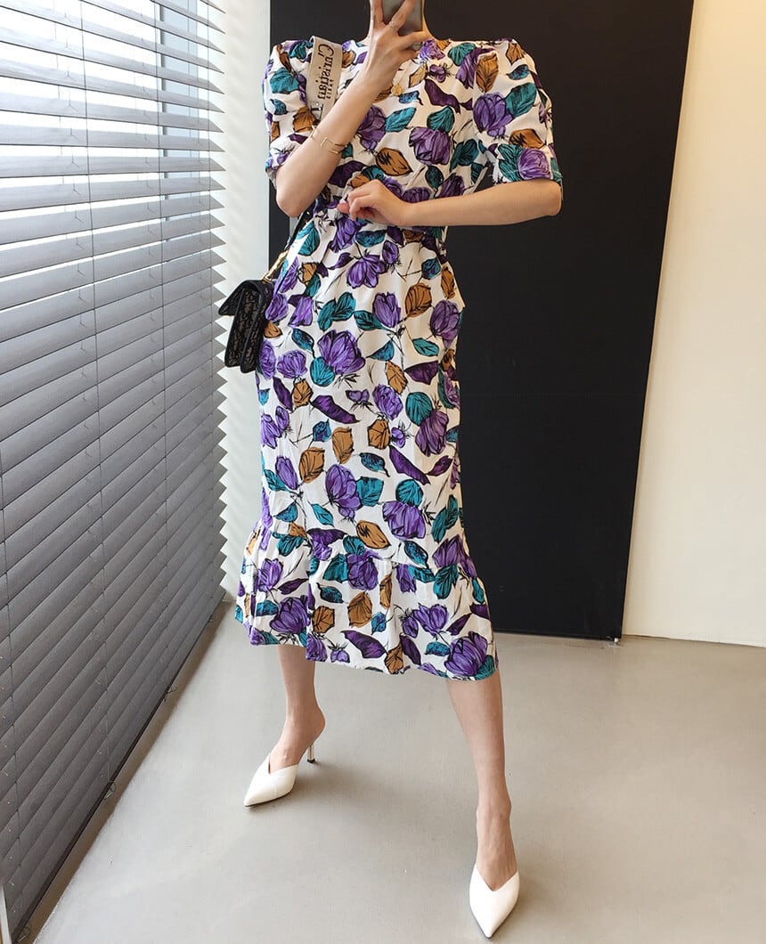 【dress】マーメイドワンピース　M24750