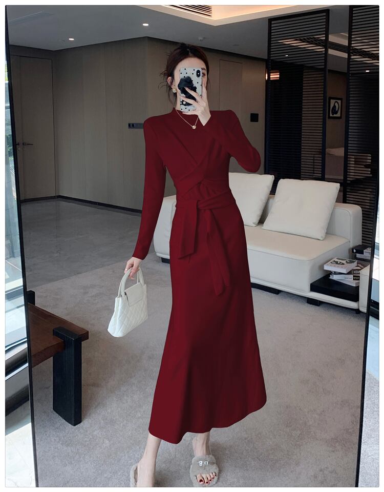 【dress】ニットワンピース　M28205