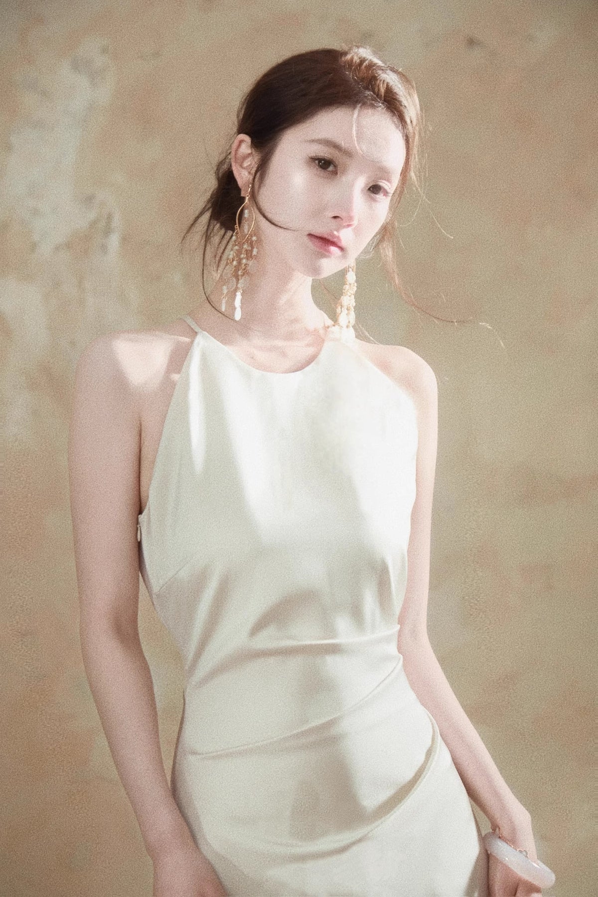 【dress】ホルターネックワンピース　M32558