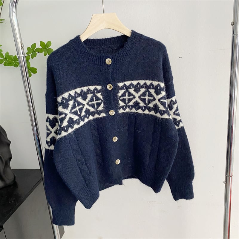 【outer】ニットカーデ　M17962