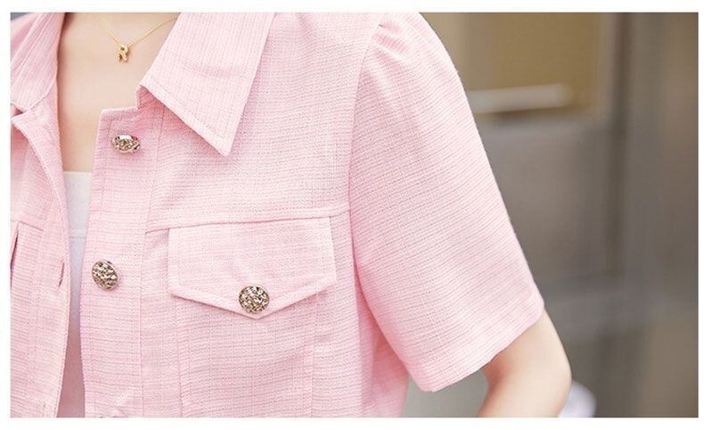 【set】ツイードスーツトップス+ガウチョパンツ２点セットG21529