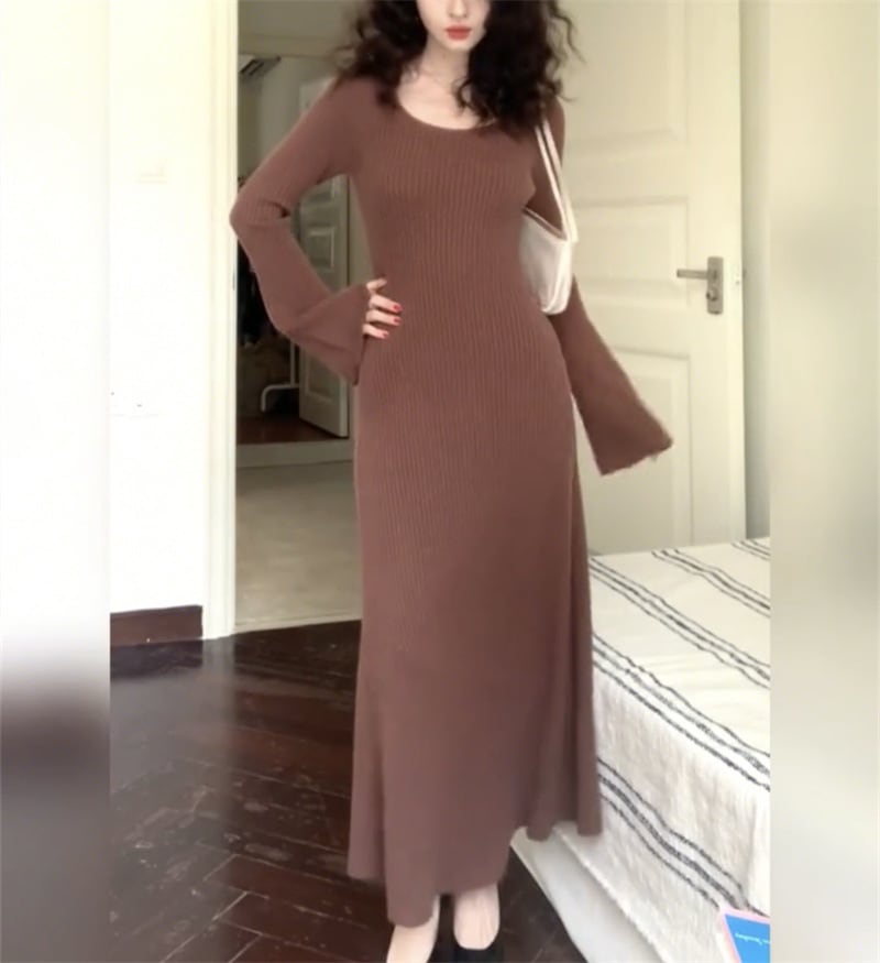 【dress】ニットワンピース　M28343