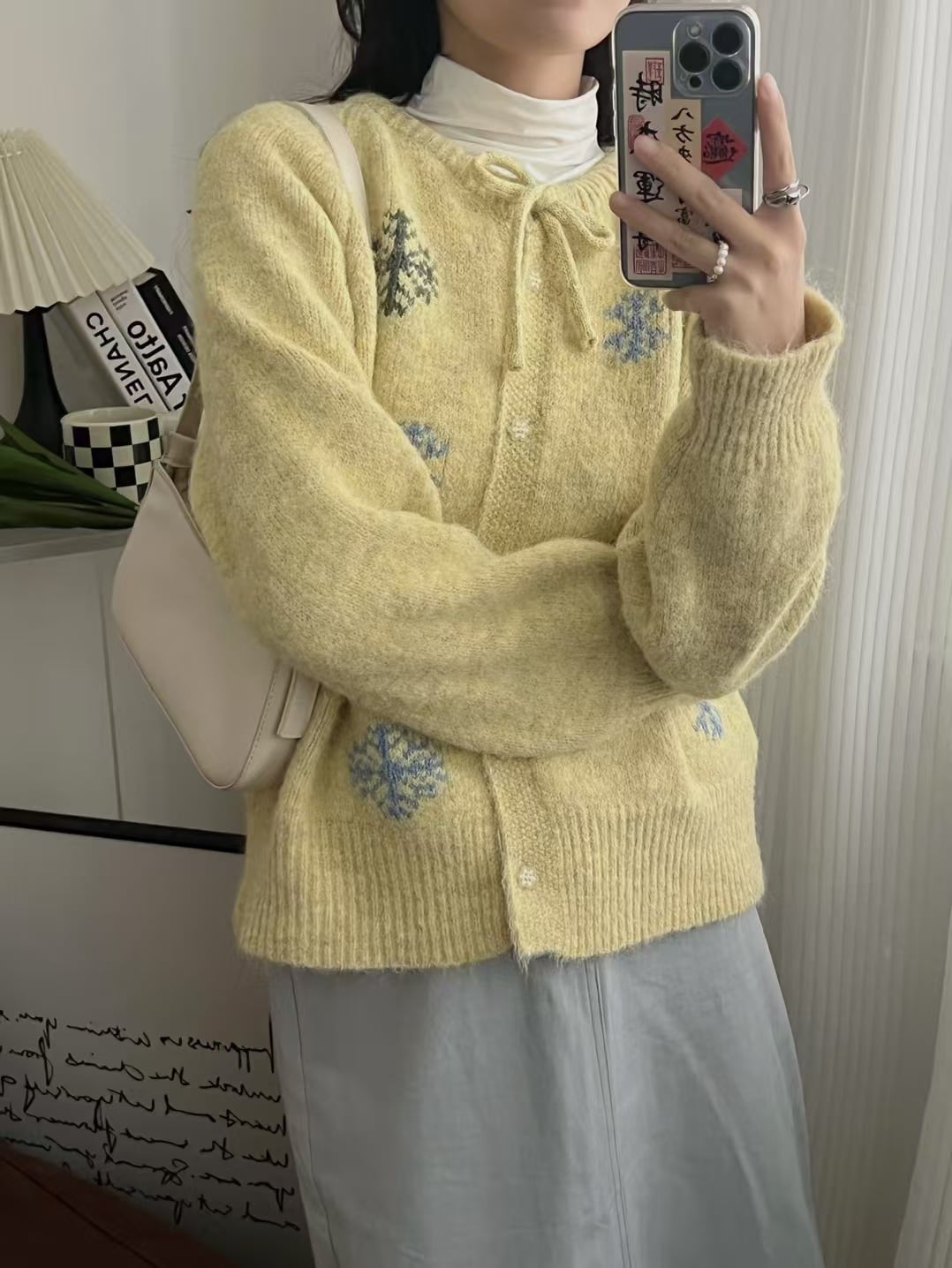 【outer】ニットカーデ　M29044