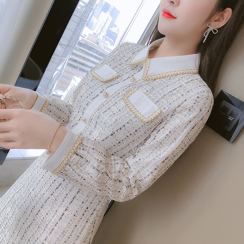 【dress】デートワンピース　M25358