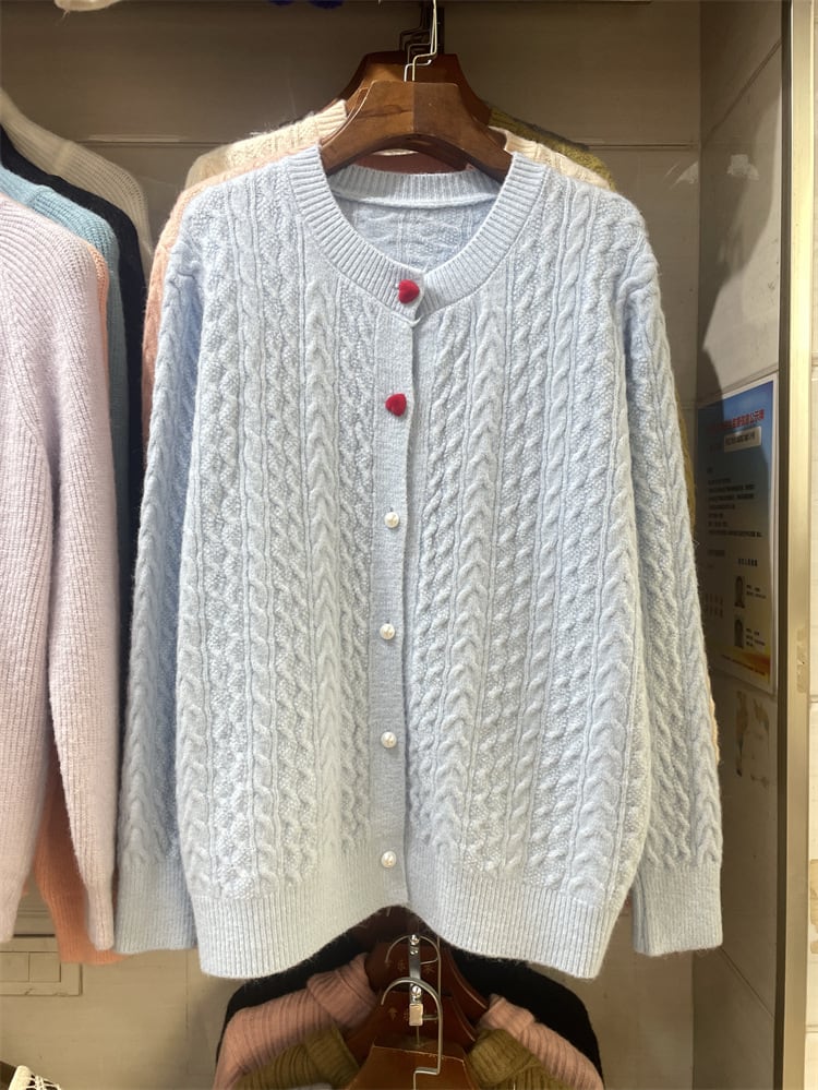 【outer】ニットカーデ　M25790