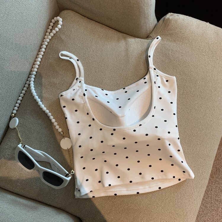 【【tops】カップ付きキャミソール　M23977