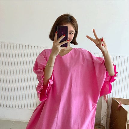 【dress】無地ワンピース　M24017