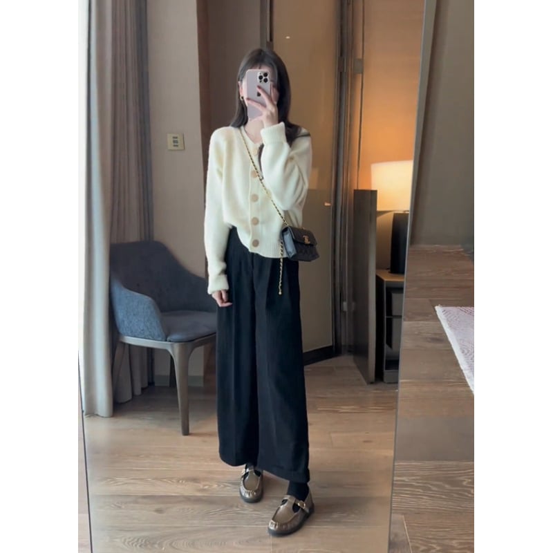【outer】ニットカーデ　M25678
