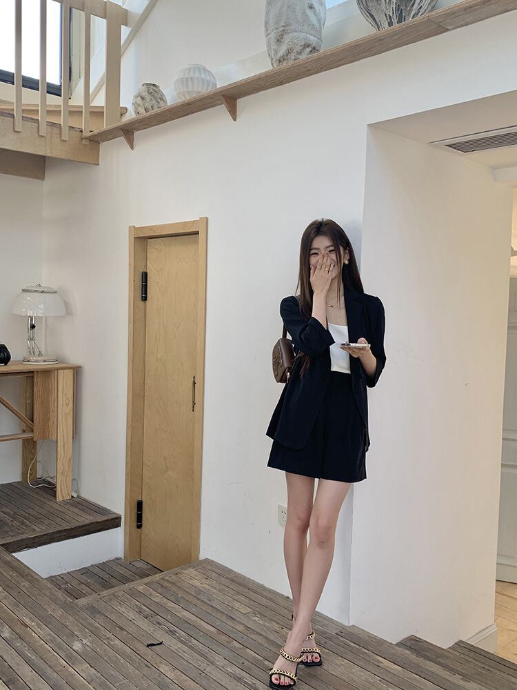 【set】スーツアウター+ショートパンツ２点セットG20630