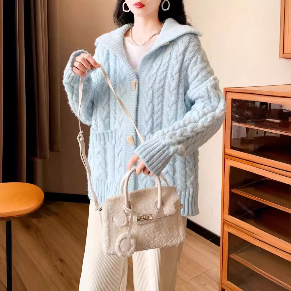 【outer】ニットカーデ　M25750