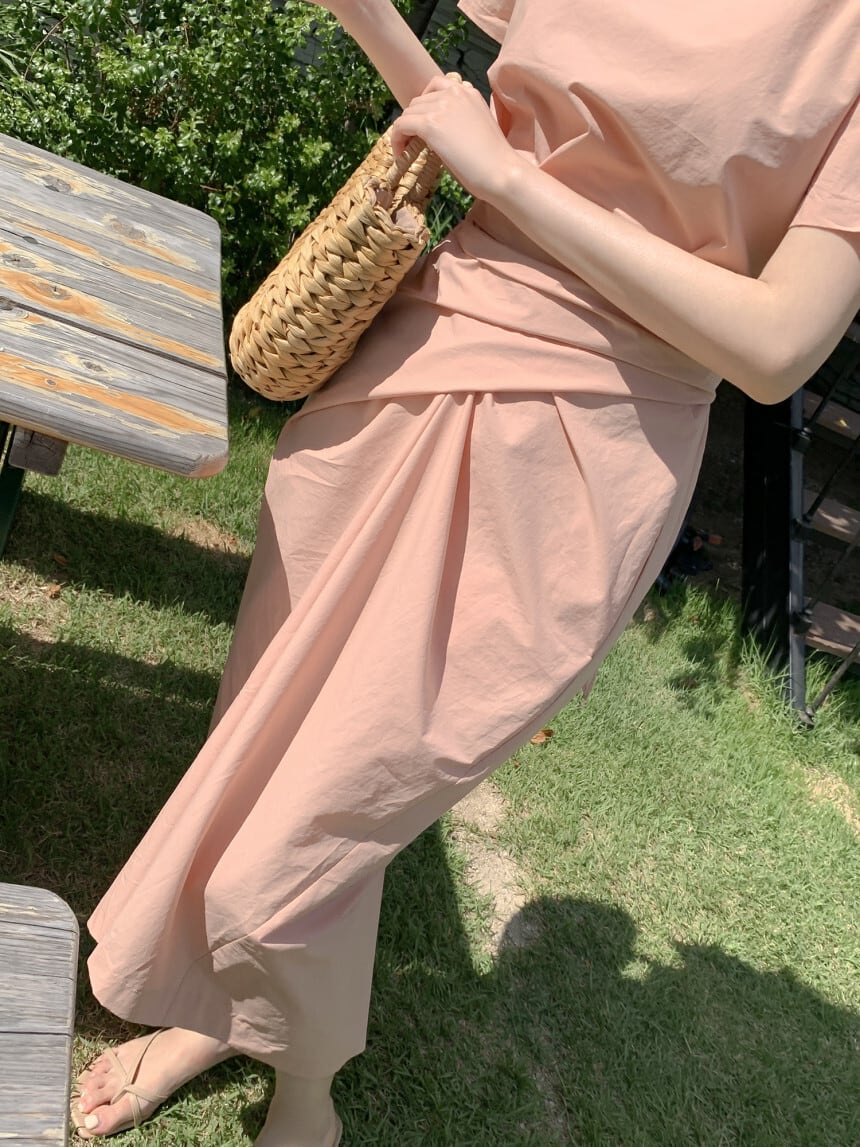 【dress】無地ワンピース　M24810