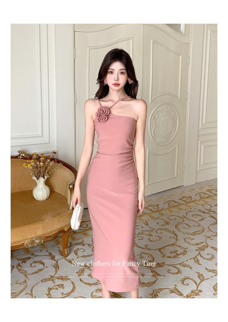 【dress】体型カバーキャミワンピース G21115