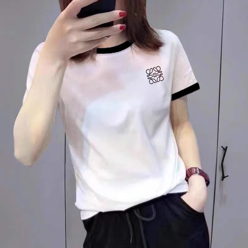 【tops】3色ラウンドネック半袖ＴシャツF7778