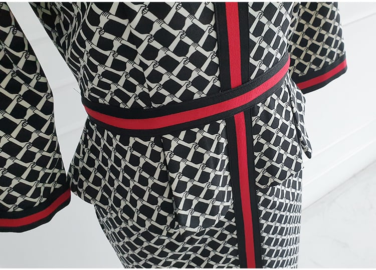 【dress】プリントワンピース　M24908