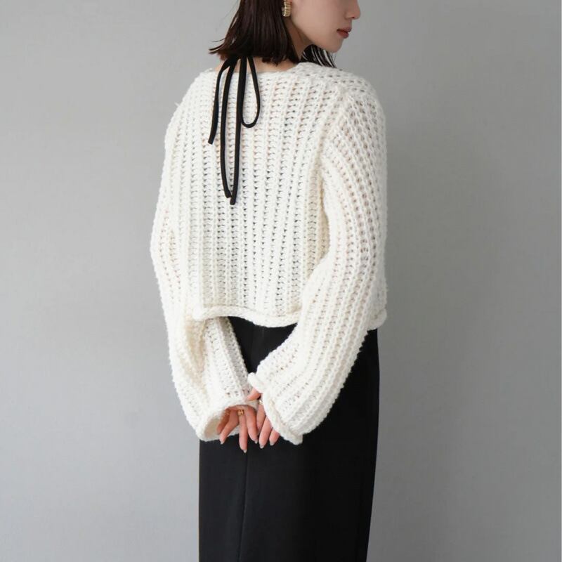 【outer】ニットカーデ　M27613