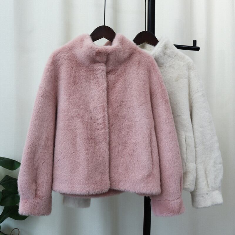 【outer】ショートファーコート　M27172