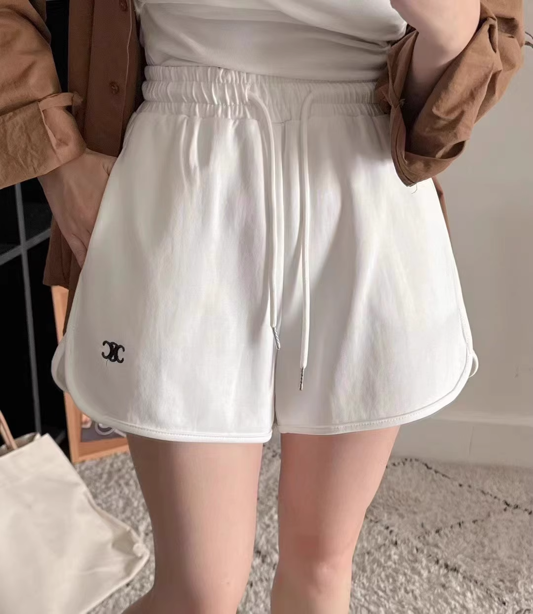 【bottoms】3色夏新作ショートパンツF7721