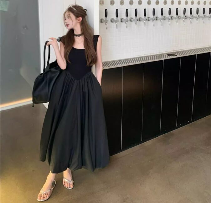 【dress】バックで綺麗キャミワンピース G21311