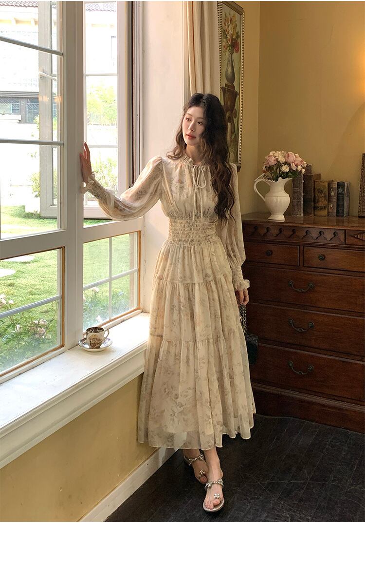 【dress】花柄ワンピース　M29733