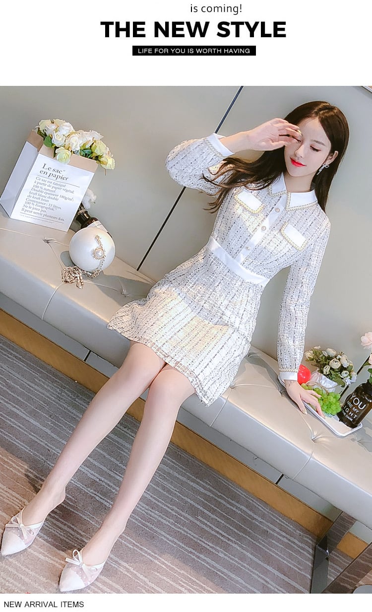 【dress】デートワンピース　M25358