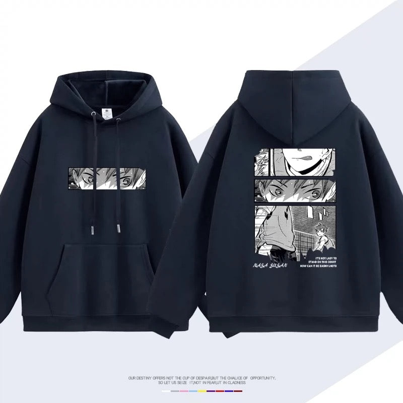 【tops】『ハイキュー!!』プリントパーカー（ 男女兼用）K0278