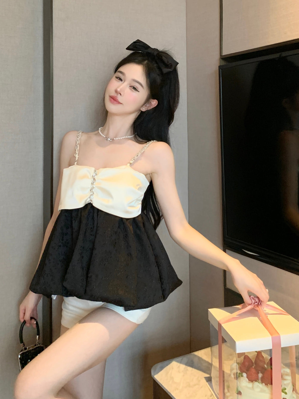 【tops】ドッキングキャミソール　M24638