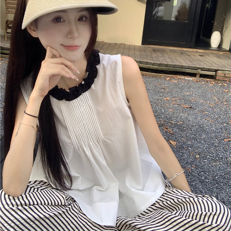 【tops】ノースリーブトップス　M24893