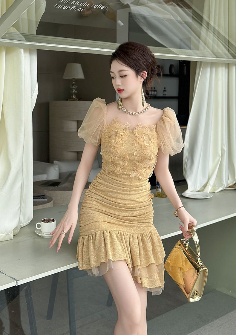 【dress】マーメイドワンピース　M24880