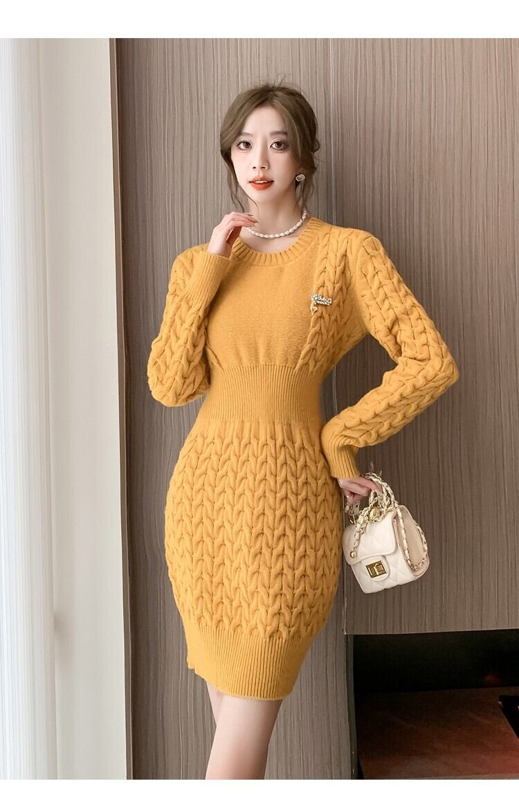 【dress】ニットワンピース　M18797