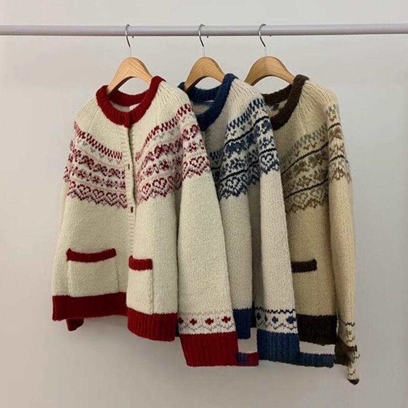 【outer】ニットカーデ　M28814
