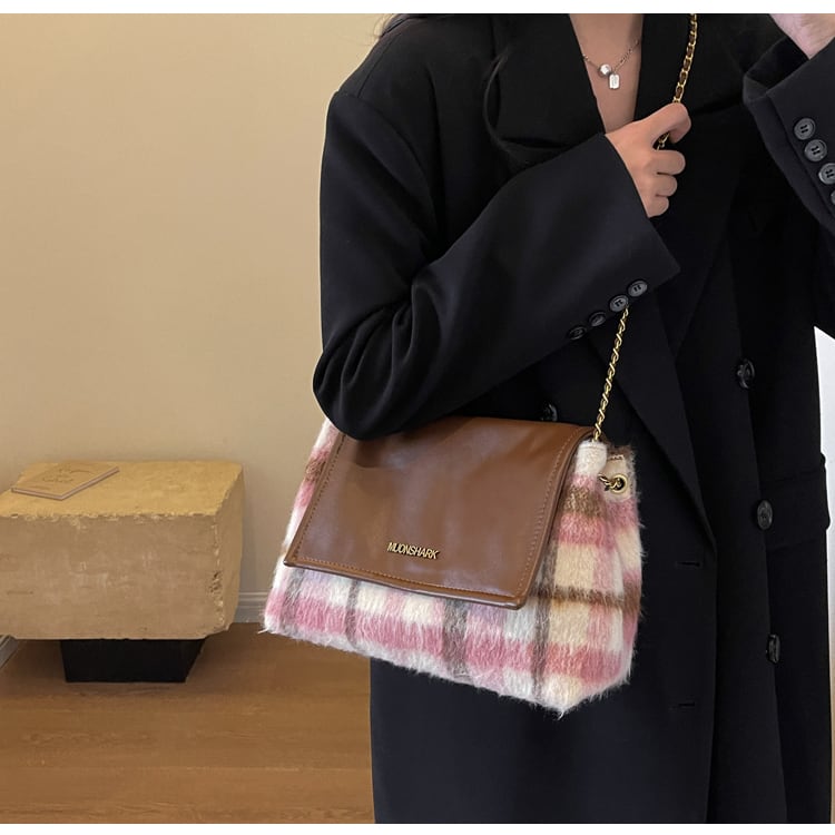 【小物】大容量ジッパーショルダーバッグG20148