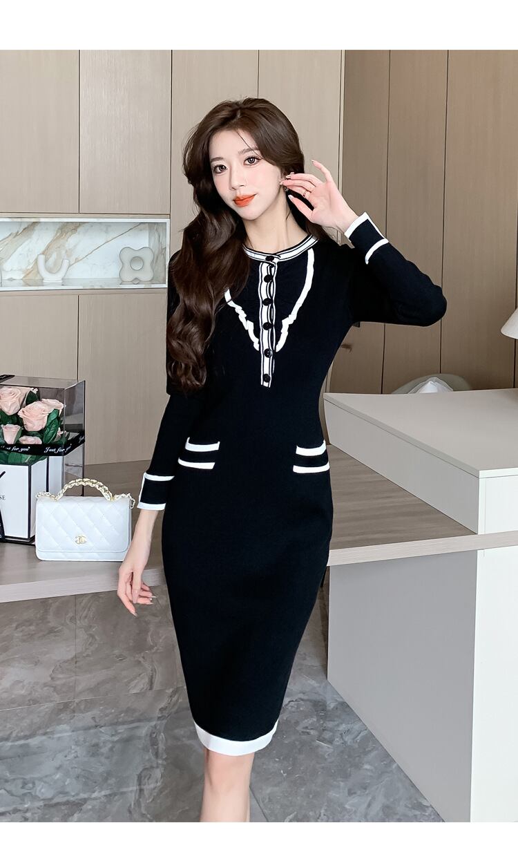 【dress】ニットワンピース　M18861