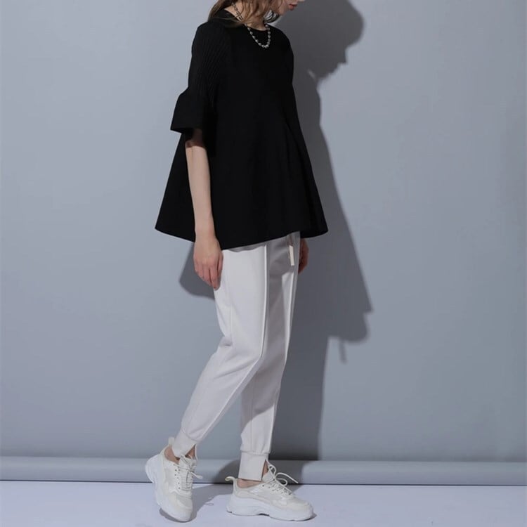 【tops】アンブレラスリーブトップス　N-1649