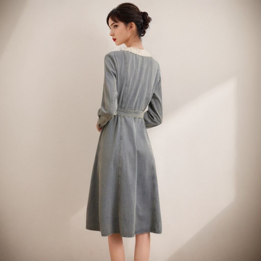 【dress】デニムワンピース　M29666