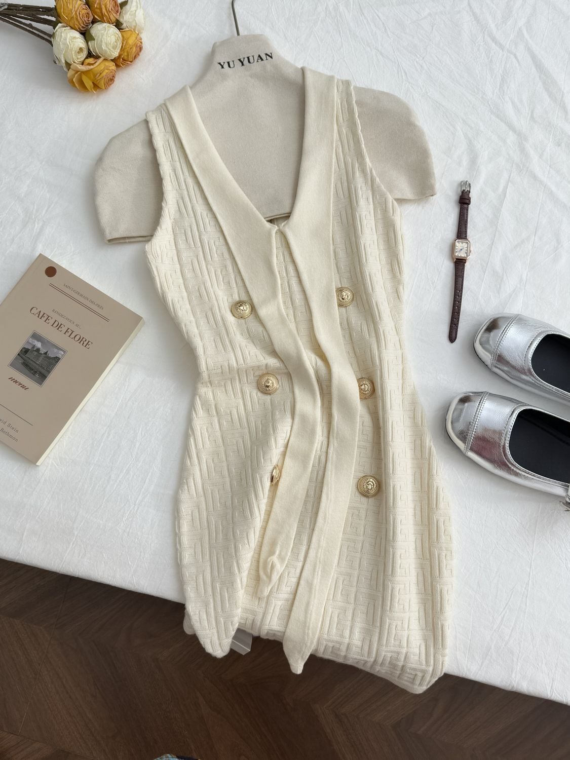 【dress】ノースリーブワンピース　M24394