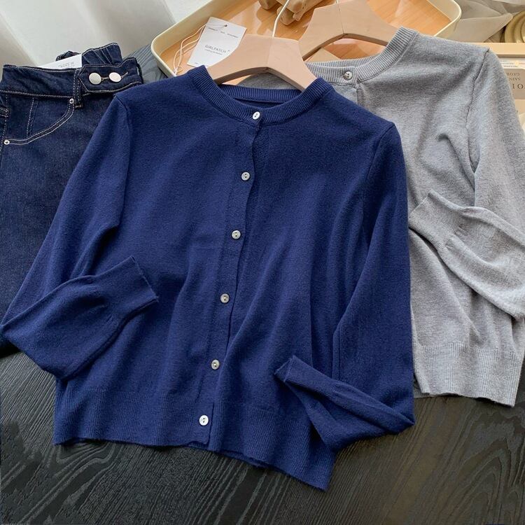 【outer】ニットカーデ　M29425
